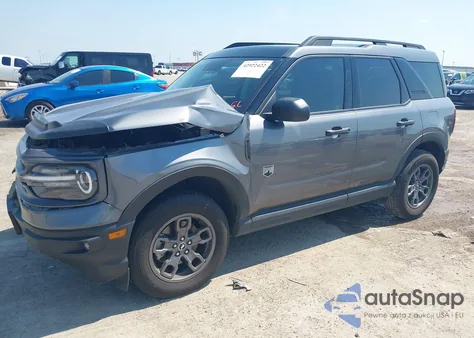 2023 Ford Bronco Sport Big Bend z USA, uszkodzony, nr VIN 3FMCR9B62PRE24309